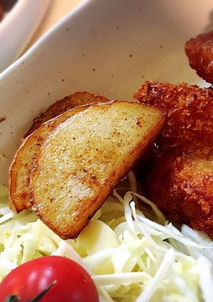 フライドポテトカレー風味♡-レシピのメイン写真