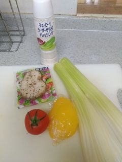 食これレシピ!セロリサラダ-レシピのメイン写真