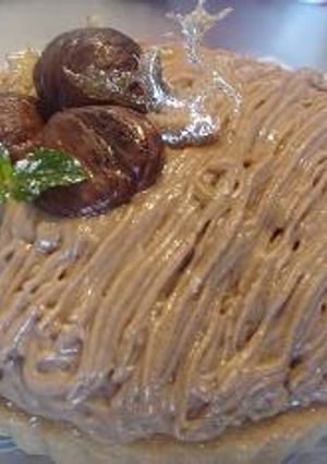 **モンブランタルト**-レシピのメイン写真