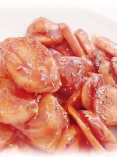 懐かしい!魚肉ソーセージのケチャップ炒め-レシピのメイン写真