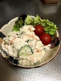 ヘルシーおからサラダ-レシピのメイン写真