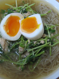 半熟卵でぷるる冷麺-レシピのメイン写真
