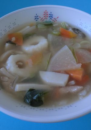 簡単給食　きりたんぽ鍋-レシピのメイン写真