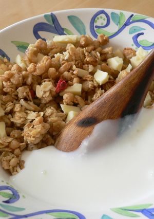 ☆うち流　フルーツグラノーラの食べ方☆-レシピのメイン写真