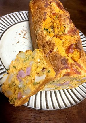 野菜ジュースとHMで☆簡単ケークサレ-レシピのメイン写真