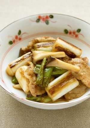 白ねぎとエリンギの炒め物-レシピのメイン写真