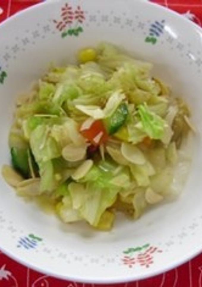 簡単給食　八品目のサラダ-レシピのメイン写真