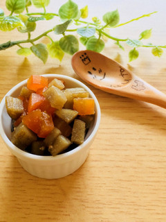 簡単☆もぐもぐきんぴらゴボウ☆離乳食後期-レシピのメイン写真