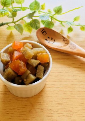 簡単☆もぐもぐきんぴらゴボウ☆離乳食後期-レシピのメイン写真