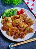 甘辛！玉ねぎと豚バラの肉巻き！