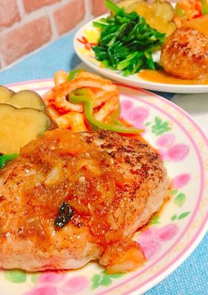 捏ねない絶品ハンバーグ-レシピのメイン写真