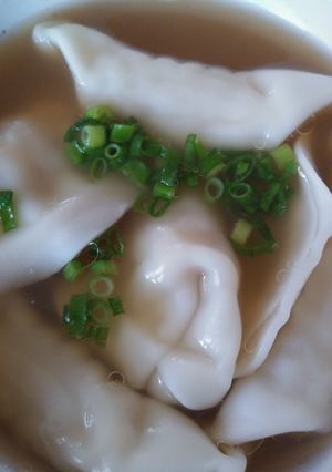スープ餃子冷麺-レシピのメイン写真