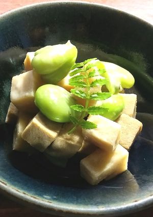 筍、空豆、高野豆腐のマセドアンサラダ-レシピのメイン写真
