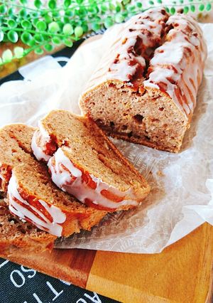 HMで簡単☆餡子ときな粉のパウンドケーキ-レシピのメイン写真