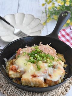 厚揚げ豆腐のキムチチーズ焼き-レシピのメイン写真