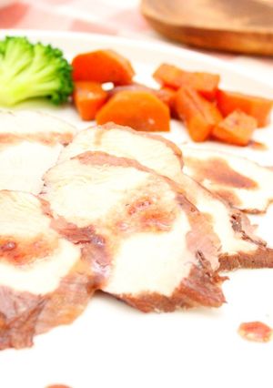 むね肉の赤ワイン仕立て～ベリーソース添え-レシピのメイン写真