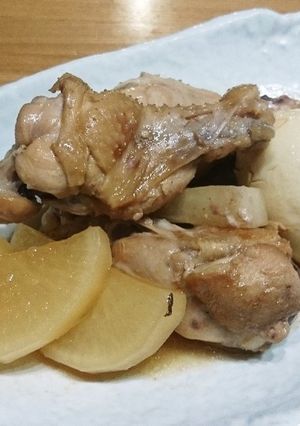 簡単☆あっさり鶏手羽元のさっぱり煮-レシピのメイン写真