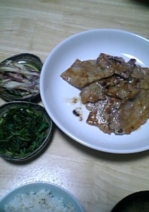 今日はコレいっとく~?みそだれ焼肉-レシピのメイン写真