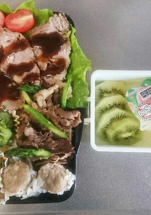 中学生男子♂お弁当⑧-レシピのメイン写真
