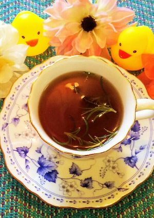 ローズマリーとはちみつの紅茶♪-レシピのメイン写真