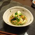 お酒のお供に☆三つ葉と湯葉の煮浸し