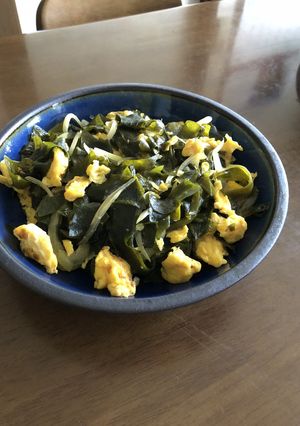 ワカメの中華風炒め-レシピのメイン写真