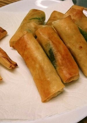 ピーマンと鶏肉のミニ春巻-レシピのメイン写真