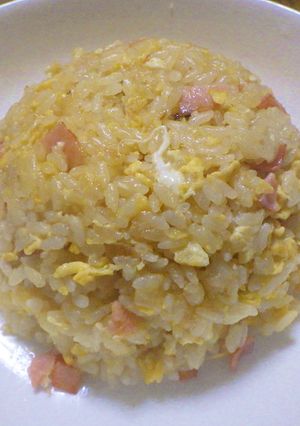 自然栽培米の炒飯（卵炒め飯）-レシピのメイン写真