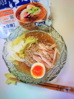 さっぱり爽やか!サラダチキン冷麺-レシピのメイン写真