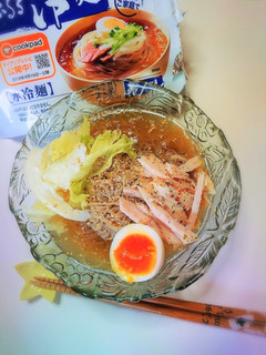 さっぱり爽やか!サラダチキン冷麺-レシピのメイン写真