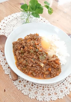 簡単時短キーマカレー 市販のルーを使って-レシピのメイン写真