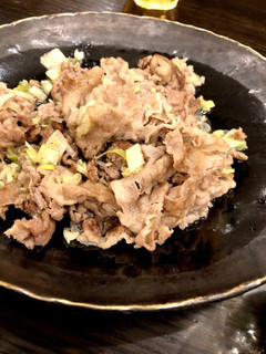 牛肉のネギ塩レモン-レシピのメイン写真