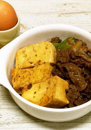 簡単！うまうま♪肉豆腐-レシピのメイン写真