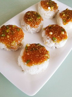 フライパンで甘みそ焼おにぎり-レシピのメイン写真