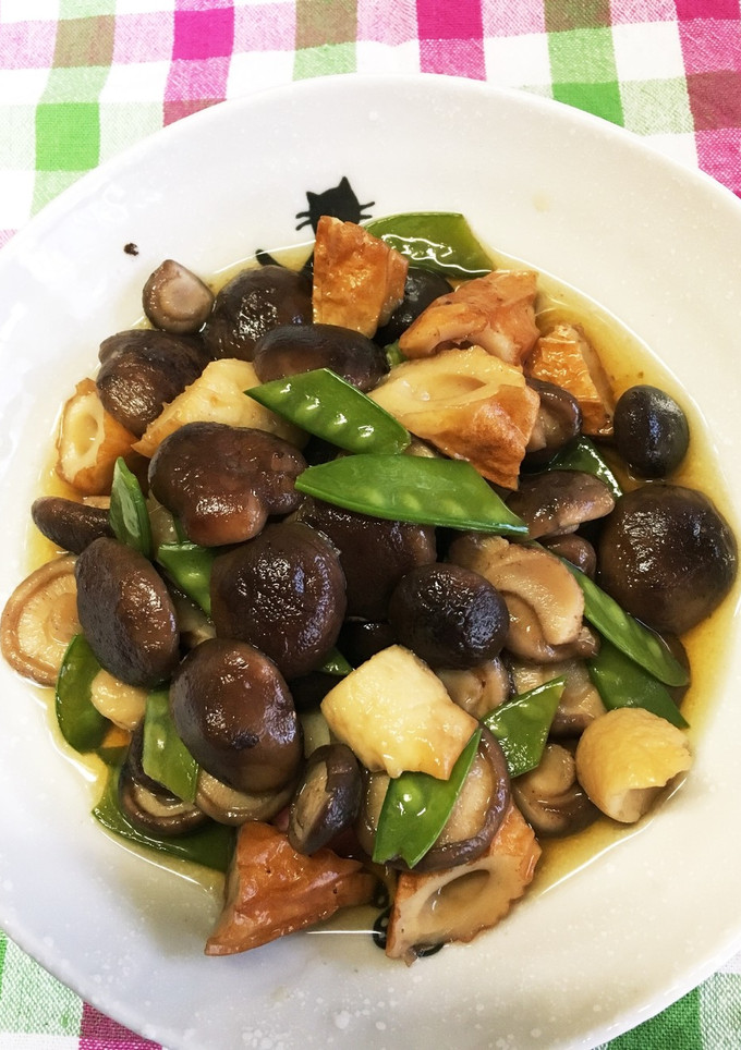 ほっこり！椎茸と竹輪の煮物-レシピのメイン写真
