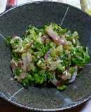 イサキと香味野菜のおろしぽん酢和え