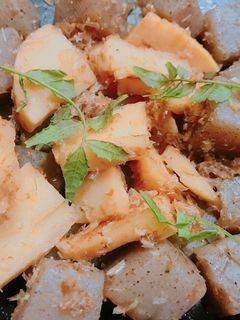 たけのことこんにゃくの土佐煮風-レシピのメイン写真