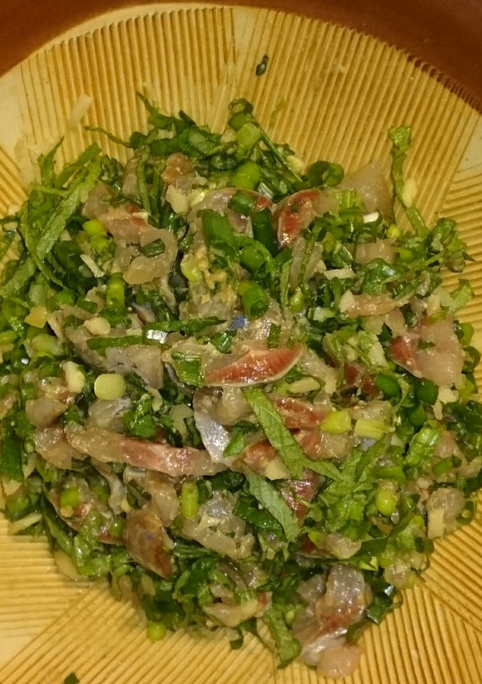 簡単にできる鰯のなめろう～おうちで割烹～-レシピのメイン写真