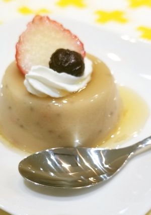 プロテインプリン❤ピーチレモン風味-レシピのメイン写真