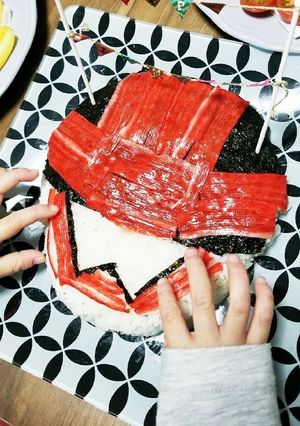 簡単時短♡ルパンレンジャーどでかご飯-レシピのメイン写真