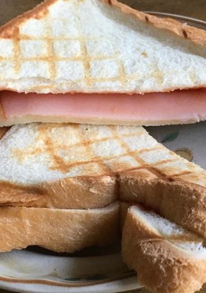 ケチャップホットサンド-レシピのメイン写真