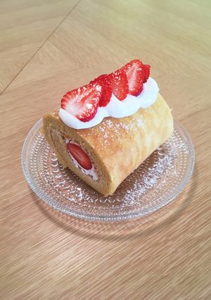 米粉ロールケーキ-レシピのメイン写真