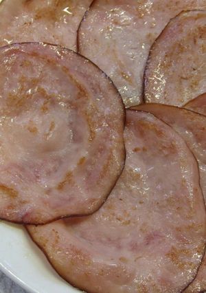 簡単*ハム焼いただけ-レシピのメイン写真