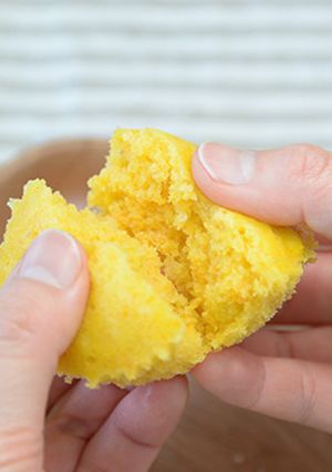 【幼児食おやつ】キャロットコーン蒸しパン-レシピのメイン写真