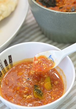 【離乳食完了期】ひき肉のトマトカレー-レシピのメイン写真