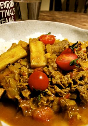 牛肉とゴボウのカレー【バングラスパイス】-レシピのメイン写真