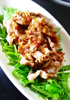 豚ロース薄切り焼肉（自家製★焼肉のたれ）-レシピのメイン写真