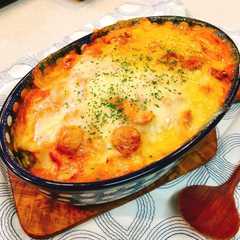 รูปของ 野菜ジュースたっぷり！簡単ドリア