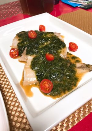 生のりのソースで魚のムニエル-レシピのメイン写真