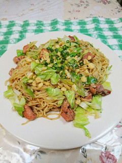 焼き鳥缶で塩焼きそば-レシピのメイン写真